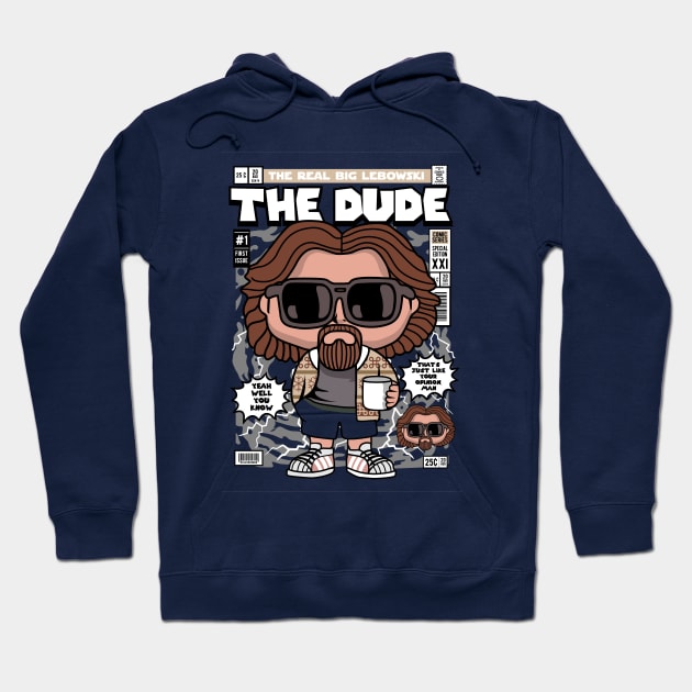 The Dude Pop Culture Hoodie by Pure Touch